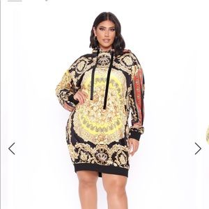 Plus size brand new fashion nova dress